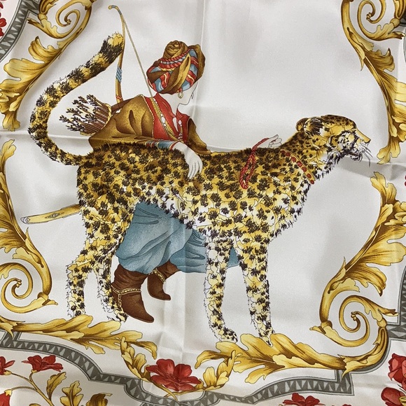 Salvatore Ferragamo Silk Scarf - Picture 5 of 7